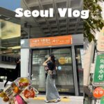 Vlog | 超弾丸💨1泊2日秋の韓国旅行🇰🇷🐿 明洞ショッピング🛒念願BLUE ELEPHANT🕶オリヤン、ダイソー、ロッテマート等◎韓国入門編～