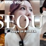 【韓国🇰🇷】真冬の1泊2日弾丸韓国Vlog✈️初の韓国美容施術に挑戦❄️日本語OK/初心者おすすめクリニック🏥プチハプニング連続でもめげない