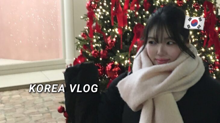 【韓国vlog】4泊5日！韓国人友達と過ごす🇰🇷真冬の韓国旅行⛄️❄️ NCT POPUPに行ってきた！