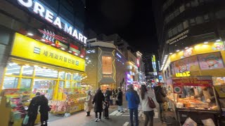 【韓国旅行】土曜晩賑わう韓国明洞現地ライブ‼️2月韓国旅行✈️韓国旅行Q&Aライブ‼️South Korea Trip Q&A