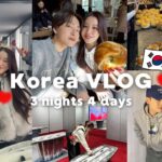 VLOG : 真冬の3泊4日の韓国旅行🇰🇷✈️ 聖水、江南でショッピングﾆﾀﾞ‼︎