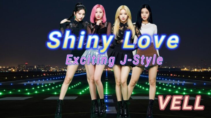 AI 生成 K-POP アイドル VELLが歌う Shiny Love. 韓国語版もあるよ  #kpop #ai生成 #アイドル #아이돌 #ai#suno