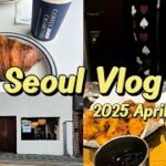 【韓国 Vlog】2025年4月韓国旅行☆カフェ&グルメ☕️🍽️ | お気に入りカフェ紹介🤎