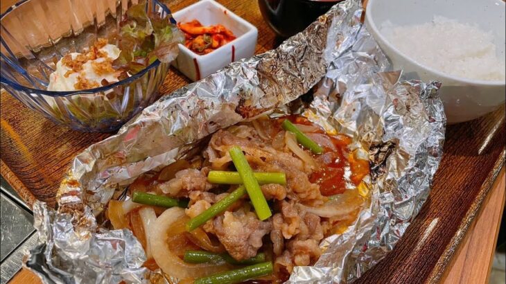 プルコギ定食1500円❗️ #焼肉 #おかゆ #韓国料理