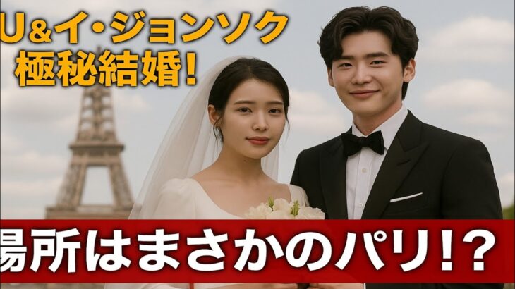 独占：イ・ジョンソクとIUのパリでの極秘結婚式がついに明らかに ― 世界中のファンに衝撃！