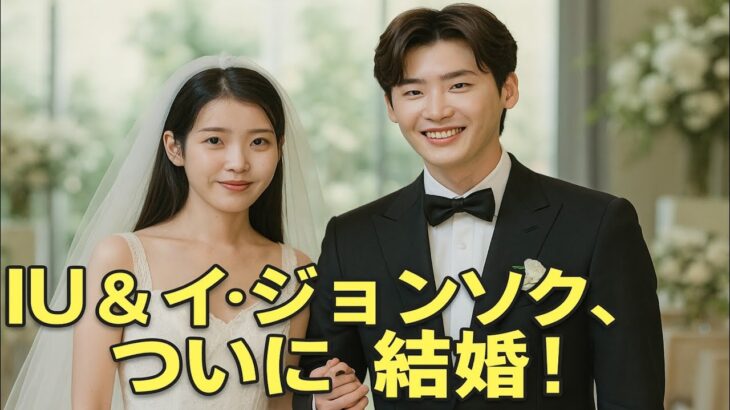 独占ニュース：イ・ジョンソクとIUが手をつないで結婚式場に入場した瞬間！