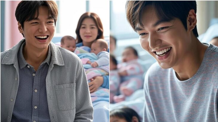 Just Now: Lee Min Ho Overjoyed at Hospital as Song Hye Kyo Gives Birth to Healthy Twin Babies