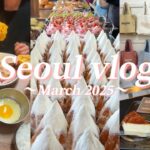 【韓国旅行VLOG🇰🇷】3泊4日のソウル旅/グルメ/ファッション/カフェ/人気スポット
