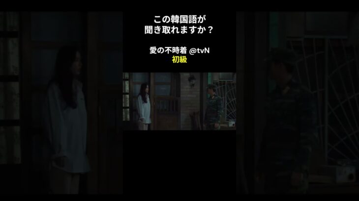 この韓国語が聞き取れますか？ #ヒョンビン #ソン･イェジン #韓国語講座 #韓ドラ #愛の不時着 #韓国ドラマ #聞き取り #韓流 #リスニング #ネトフリ #netflix