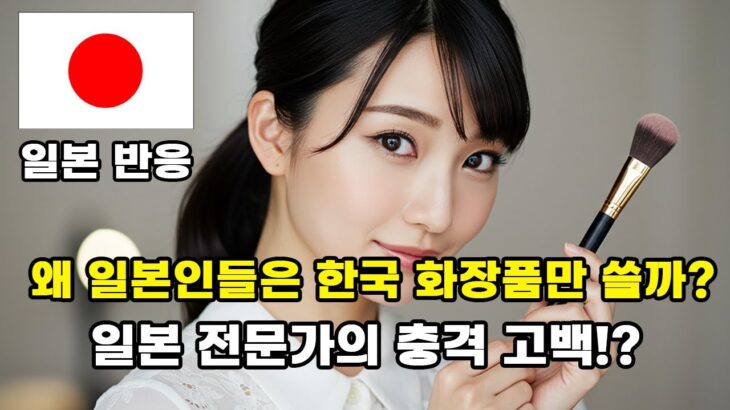 일본반응 실제 일본 뷰티 전문가가 말하는 한국 화장품 일본에서 미친듯이 인기 있는이유?! #해외반응