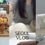 vlog. 韓国旅行🇰🇷夏のソウル2泊3日🍨聖水･漢南洞･狎鴎亭ショッピング&カフェ巡り