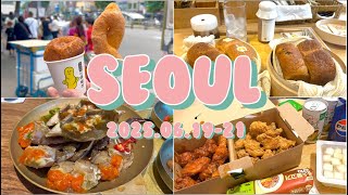 【韓国vlog】ママと娘の2泊3日ソウル旅行！爆買い爆食！