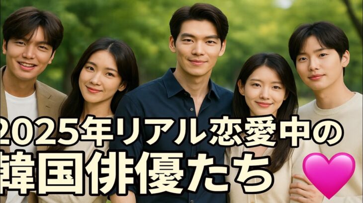 💥【2025年衝撃発表】韓国俳優リアルカップルTOP3💑イ・ミンホ❤️キム・ウビン💍イ・ジョンソク✨