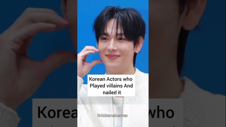 Korean Actors Who Turned Evil Roles into Masterpieces #imsiwan #leejongsuk #byeonwooseok #trending