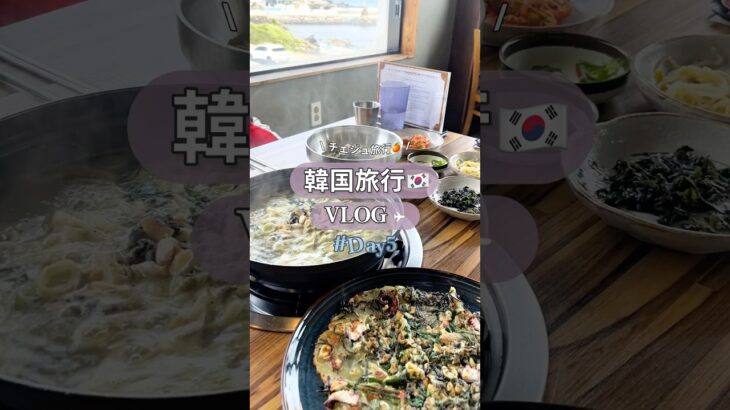 韓国旅行VLOG5日目✈️ #韓国旅行 #韓国旅行vlog #渡韓 #渡韓vlog #旅行 #jeju #jejuisland #jejutrip #jejudo #fyp