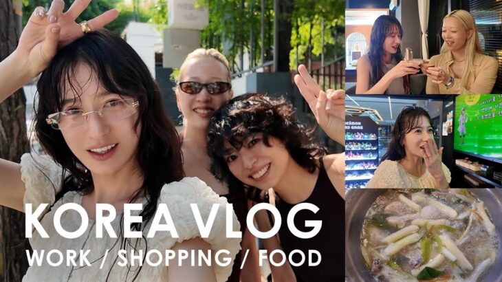 【韓国出張Vlog】韓国でお仕事！ジェントルモンスター/オリーブヤング購入品もご紹介🇰🇷