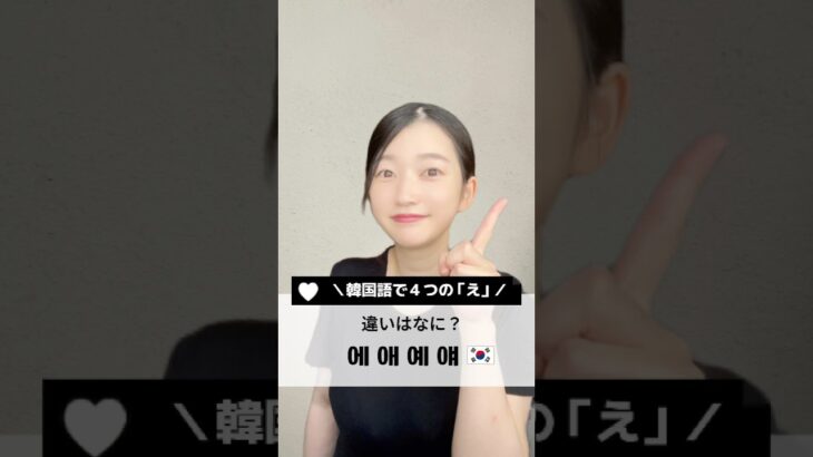 韓国語の“え”4つある？에애예얘の違い完全解説！🇰🇷こんばんはみなです日本人がつまずきやすい韓国語フレーズを20時に発信中！フォローして他の動画もみてね #韓国語学習 #韓国語発音 #初心者韓国語