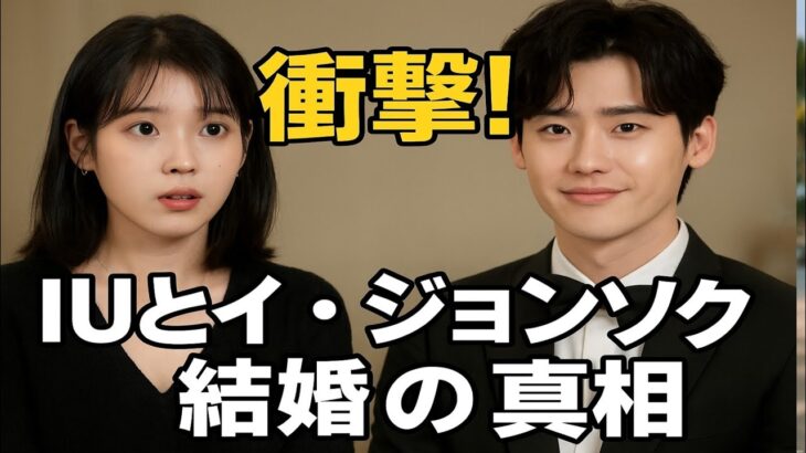 🎤IUの愛を支える男は…💍イ・ジョンソクの衝撃告白に涙😭