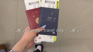 South Korea Travel vlog with Korean boy friend
