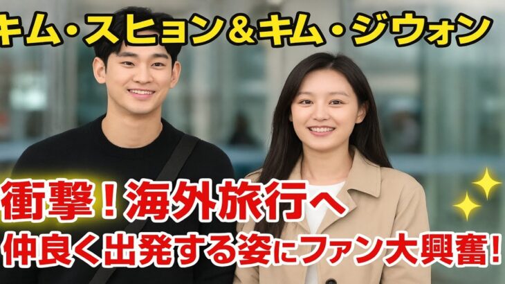 「キム・スヒョン＆キム・ジウォン、極秘海外旅行発覚！ファン大興奮の真実とは？」