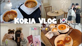 （vlog）楽しすぎた3泊4日の韓国旅行✈️🇰🇷美容にショッピングに大充実🛍️🫒✨念願の漢江ラーメン🍜Korea vlog！肌管理にグルメetc…