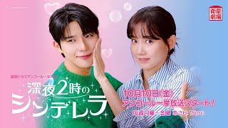 ＜衛星劇場2025年10月＞韓国ドラマシリーズ  シン・ヒョンビン×ムン・サンミン共演！ 『深夜2時のシンデレラ』 アンコール一挙放送 30秒予告