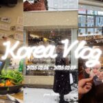 ［Korea Vlog］母と初めての韓国旅行🇰🇷🎞🍀♡ 弘大/聖水/狎鴎亭/サムギョプサル/ナッコプセ/渡韓/먹2유/アーティストベーカリー