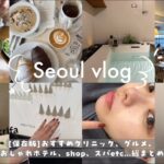 韓国旅行二泊三日VLOG■おすすめ美容クリニック、人気垢すりスパ、韓国グルメ、激安お買い物スポット総まとめ