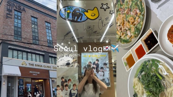 【韓国vlog】ライブ前に肌管理で思わぬ出費😭💸今後の自分が不安になった、、、