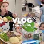 【vlog】韓国生活３年目👧🏻🇰🇷ついに病み期到来😭💥🌀いつも超ポジティブ人間だけど好きなもの食べて、大掃除してリセットday🍃最後にオリヤン購入品紹介あるよ💸