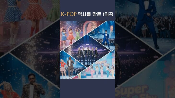K- POP 역사를 만든 역대 1위 곡    #KPOP #빌보드차트