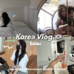 【Korea Vlog】ついに韓国留学最後の日🇰🇷😭👋韓国の家のルームツアー🏠💭最後に大好きな友達と大笑い…😆💓