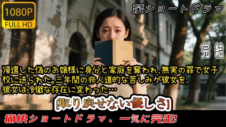 【日本語吹き替え完全版】彼女は許家の可愛いお嬢様だったが、帰還した偽のお嬢様に身分と家庭を奪われ、無実の罪で女子校に送られた。三年間の非人道的な苦しみが彼女を、彼女は冷徹な存在に変わった…