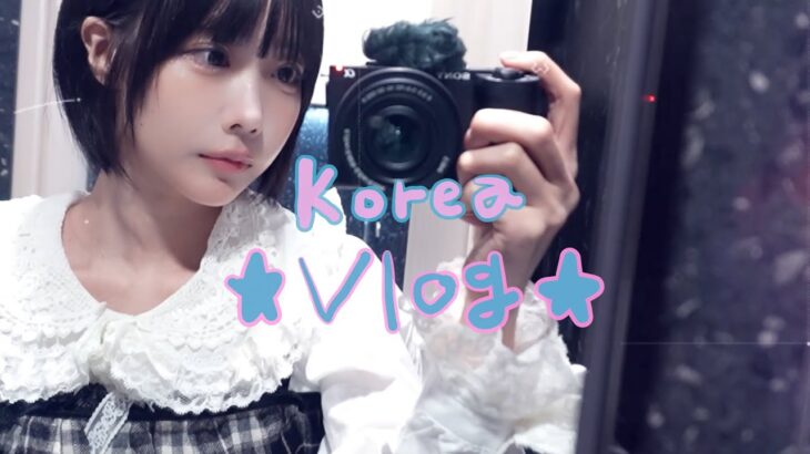 【Vlog】韓国2泊3日の旅【フェス】