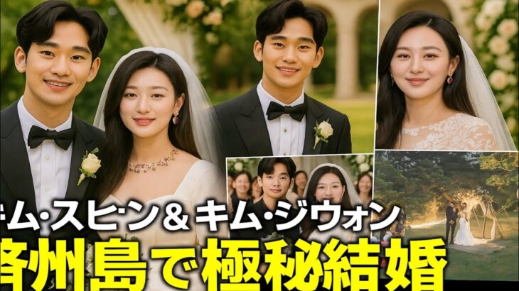 おめでとうございます！キム・スヒョンとキム・ジウォン、済州島で正式に結婚！