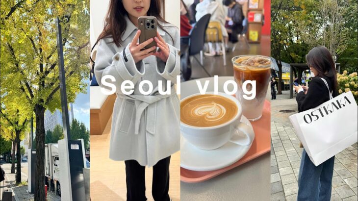 【韓国vlog】最新2泊3日ソウル爆買い旅🛍️|グルメとショッピング|おすすめカフェ☕️| 聖水,漢南洞,西村,狎鴎亭|東大門ホテル |［Korea trip］