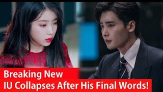 IU、涙が止まらなかった：破局前のイ・ジョンソクの最後の言葉に打ちのめされる！