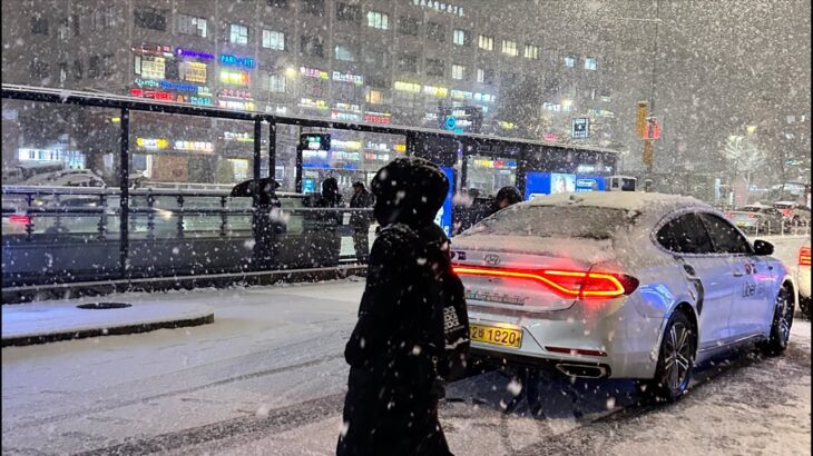 【韓国現地LIVE‼️】速報！2025年初雪が降ってる❄️韓国旅行12月今の韓国現地ライブ！South Korea Trip Q&A東大門 明洞